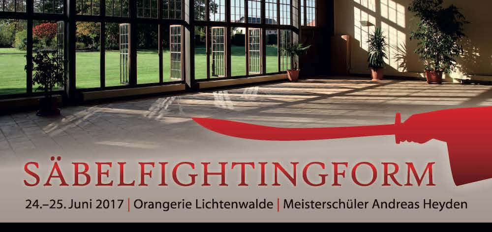 Flyer für Wochenendkur mit Meisterschüler Andreas Heyden im Juni 2017 in der Orangerie Lichtenwalde Vorderseite des Flyers für Wochenendkurs mit Meisterschüler Andreas Heyden im Juni 2017 in der Orangerie Lichtenwalde